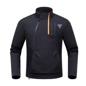 Softshell Motorcycle <b>Jacket</b> Made of High Quality Softshell with Removable CE Approved Arrmors For men's With LOW MOQ - Product Image 2