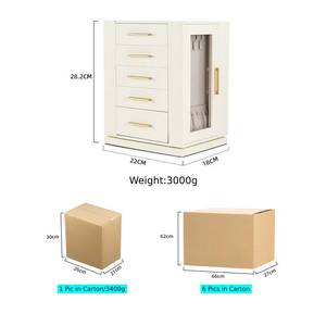 Home <strong>Supplies</strong> for <strong>Jewelry</strong> Packaging and Storage Large <strong>Jewelry</strong> Organizer Drawer Storage Low MOQ - Product Image 4