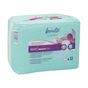 Compresse per Incontinenza Bont Maxi Confezione da 12 Unità - Product Image 1
