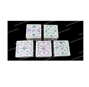 Handmade Rectangle Shape Jewellery <b>Boxes</b> Export Quality for Anniversary <b>Gifting</b> Price Included - Product Image 6
