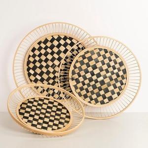 Top Ranking 3 Pcs Sets Mejor calidad Hotel Ware bandeja para servir Bandeja para servir comida Fábrica Venta al por mayor restaurante y suministros para hoteles - Product Image 1