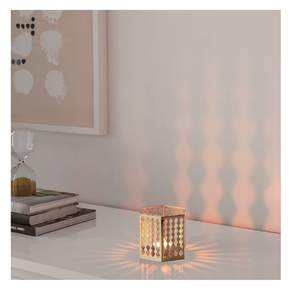 Vela de té hecha a mano de Metal de calidad superior, soporte votivo para el hogar y la Oficina, iluminación decorativa navideña - Product Image 2