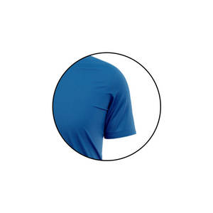 Camiseta Casual de Cuello Redondo para Hombre, 100% Algodón, Secado Rápido, Manga Corta, Diseño de Puntos Tejidos con Logotipo Personalizado, Oferta - Product Image 4