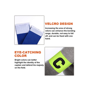 Brassard de capitaine élastique pour les jeunes et les adultes, brassard de capitaine de Football - Product Image 5