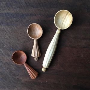 ช้อนไม้สำหรับทำอาหารค่ำช้อนไม้อาคาเซียแข็งไม้ธรรมชาติสำหรับทำอาหาร - Product Image 5