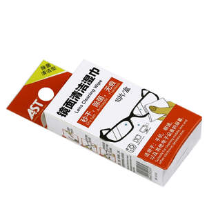 10 Toallitas Limpiadoras de Lentes Antivaho 10x12 cm OEM y ODM de un Solo Uso - Product Image 4
