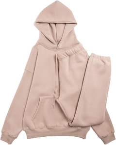 Vente en gros Tenue de jogging 100% coton personnalisée de haute qualité, coupe ample, sweat à capuche et pantalon de survêtement pour hommes - Product Image 1