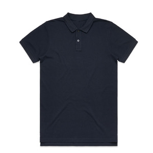 Polos en coton à col pour hommes de haute performance OEM, respirants, design de travail en soie avec motif imprimé - Product Image 5