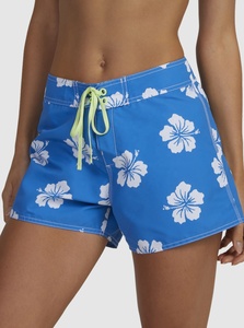Short de bain taille haute pour femme Short en tissu respirant à séchage rapide personnalisé Logo Poète Impression par sublimation Techniques lavées - Product Image 4