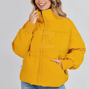 <b>Lightweight</b> Winter Casual Outdoor Wear Breathable Eco-Friendly Windproof High Quality Polyester/Nylon <b>Women</b> Puffer <b>Jackets</b> - Product Image 5
