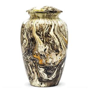 Urnas de cremación de aluminio metálico duraderas, de alta calidad y asequibles, con diseño elegante para cenizas humanas y de mascotas, y artículos funerarios. - Product Image 4