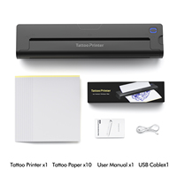 LUCK JINGLE Tattoo Imprimante thermique Machine à tatouer compatible pour téléphone et ordinateur
