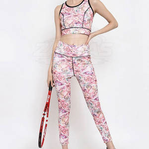 Ensembles de yoga pour femmes fabriqués en usine, best-sellers, taille élastique, vêtements de fitness, couleur et taille personnalisées - Product Image 5