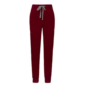 Pantalones quirúrgicos de pierna acanalada a la moda informal para mujer, tejidos para Hospital, quirófano, clínicas, médicos, enfermeras, SPA, pantalones de trabajo - Product Image 2