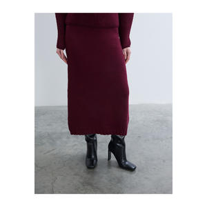 Falda Midi para Mujer como Parte de un Conjunto de Suéter - Product Image 6