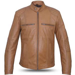 Veste en cuir coupe-vent de style High Street pour hommes, veste d'hiver longue et imperméable de haute qualité, meilleure vente, nouvelle mode - Product Image 1
