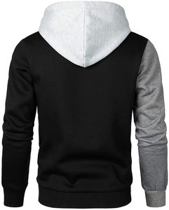 Oversize Men's Long Sleeve Pullover Hoodies Wholesale <b>Thermal</b> Cotton <b>Fleece</b> Sweatshirts Winter Print Cotton Blended Pullover - Product Image 2
