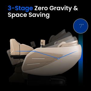 Sillón de Masaje de Cuerpo Completo con Gravedad Cero, Sillón de Masaje Shiatsu Reclinable, Rodillo de Puntos Mejorado, Calefacción, Bolsas de Aire, Rodillo para Pies, Cuerpo Completo - Product Image 6