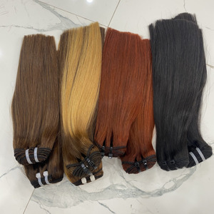 Verano 2023, superventas, cabello humano virgen 100%, Vietnam, crudo, sin procesar, precio al por mayor, onda Natural, recto, sin cobertizo, sin enredos - Product Image 5