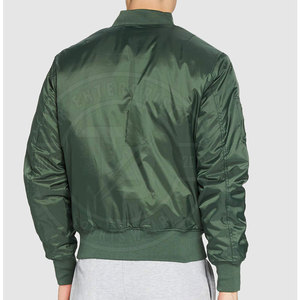 Blouson aviateur pour homme en polyester de haute qualité dernier design avec col montant disponible en différentes couleurs vêtements d'extérieur - Product Image 6