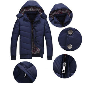 Chaquetas Acolchadas para Hombre, OEM, Personalizadas, Cálidas, Estilo Urbano, con Capucha, Acolchadas, para Deportes de Invierno, Estilo Casual - Product Image 2