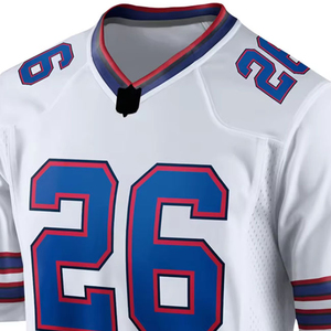 Camiseta de fútbol personalizada para equipos con tela transpirable ideal para juegos de liga de práctica diaria - Product Image 3