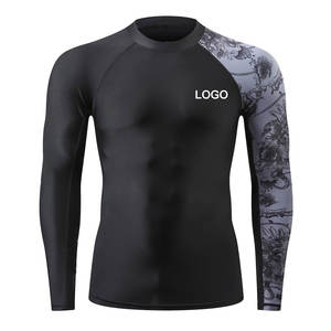   Rashguard Personalizado de Estilo BJJ para Hombre, Camiseta de Compresión de Jiu Jitsu de Alta Calidad, Ropa Deportiva de MMA y Boxeo al por Mayor - Product Image 3