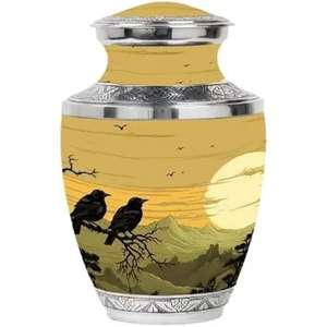 โกศใส่เถ้ากระดูกของคนสำหรับผู้ใหญ่ที่ทำด้วยมือทันสมัยการออกแบบที่น่าสนใจ - Product Image 1