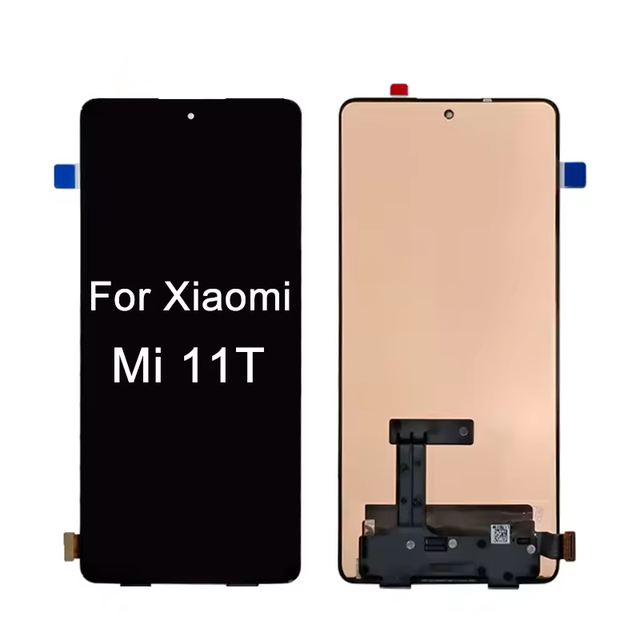 For Mi 11T Touch Screen Digitizer LCD OLED Assembly Replacement 1 Year Warranty 100% Working Tested High Quality 6.67 400cd+
