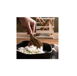 Cuillère à riz en bois artisanat meilleure qualité pagaie à riz en bois cuisine cuillère de service long manche au prix de gros - Product Image 5