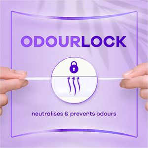 Always Daily Protect Extra Long Panty Liners 38 Liners, bloqueo de olor, cómodo con barreras de protección lateral - Product Image 3