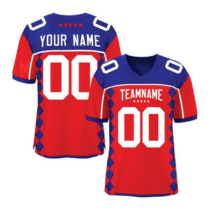 Venta al por mayor de alta calidad de desgaste de fútbol personalizado de los hombres/jóvenes de fútbol americano Jersey personalizado sublimado Rugby Jersey - Product Image 6