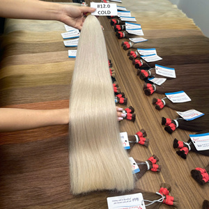 ผมต่อจากเวียดนามเนื้อสัมผัสธรรมชาติสีและความยาวปรับแต่งได้ - Product Image 4