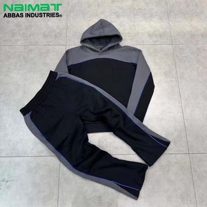 Conjunto Deportivo de Dos Piezas para Hombre, Transpirable, Personalizado, para Invierno, Pantalones Deportivos de Felpa, Algodón Grueso, Ecológico, de Secado Rápido - Product Image 2