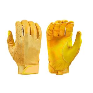 Gants de récepteur de football américain en cuir respirant Tacky Grip Skin Tight Performance améliorée Gants de football super collants - Product Image 4