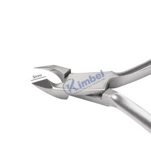 Pince à ongles professionnelle à cuticules finition satinée lames Super tranchantes outils de manucure tondeuse à peau morte - Product Image 2