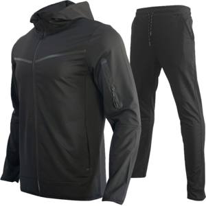 Concevez votre propre survêtement personnalisé de haute qualité en polyester vêtements de sport pour hommes poches zippées survêtement homme 100% polyester - Product Image 6