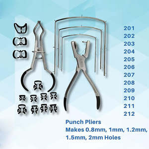 Pince orthodontique dentaire en acier inoxydable Ainsworth de 6,75 pouces, certifiée CB, poignée ergonomique, fournitures de santé - Product Image 2