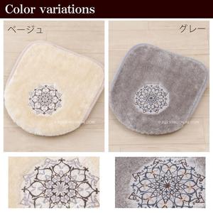 M + Home Mina Luxury High-Class Juego de inodoro de porcelana de 4 piezas Colección de accesorios de baño elegantes - Product Image 3