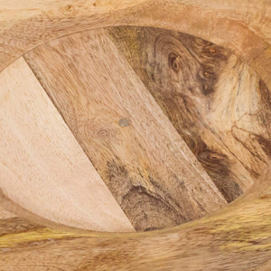 Best Quality 100% Natural <b>Solid</b> <b>Wood</b> Handicraft Round Shaped Plain Designed Charging Plate for Country Style Kitchen <b>Table</b> <b>Top</b> - Product Image 5