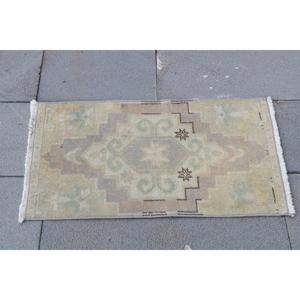 พรมวินเทจ พรมขนาดเล็ก 1.5x2.6 ฟุต พรมสีน้ำตาลล้วน - Product Image 4