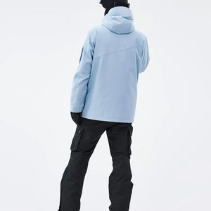 Vestes de ski OEM avec design personnalisé, tissu respirant imperméable, poignets coupe-vent, col montant, capuche et production en gros - Product Image 3