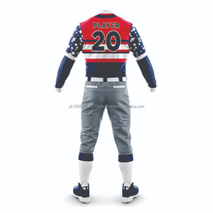 Tenues de baseball personnalisées en spandex/polyester 2026, vêtements de sport personnalisés à séchage rapide avec le meilleur design - Product Image 2