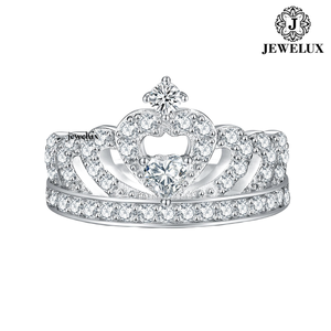 High Demand Jewelux Star <b>Cocktail</b> <b>Ring</b> 925 Silver Pave Setting Diamond Round Brilliant Cut Unisex Luxury Party Jewelry - Product Image 3