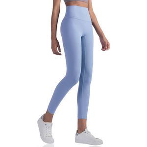 Leggings de gymnastique pour femmes en nylon et élasthanne avec logo personnalisé en gros avec poche Vêtements de sport décontractés Pantalon de yoga taille haute pour femme - Product Image 2