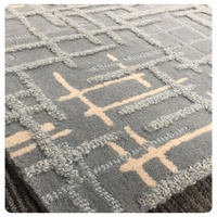 Handmade Carpet and Rug of Wool Carpet High End Luxury Floor Carpet for Bedroom Area Rug for Living Room