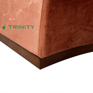 Ensemble de canapés et causeuses en tissu velours, de forme demi-ronde, sur mesure, meubles pour <span class=keywords><strong>Restaurant</strong></span> et boîte de nuit, 1 pièce - Product Image 5