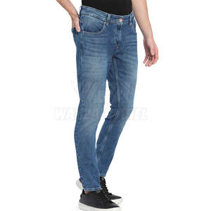Nuevo estilo Uso al aire libre Streetwear Hombres Jeans Pantalones Mejor calidad Custom Color Jeans Pantalones de los hombres - Product Image 3