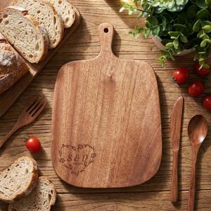 Planche à découper en bois avec poignée, lavable au lave-vaisselle, écologique, antibactérienne, en résine, planche à découper pour le fromage, de haute qualité - Product Image 3