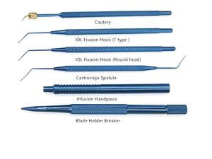 Conjunto de instrumentos de cirugía oftalmológica, acero inoxidable de alta calidad, 21 unidades - Product Image 3